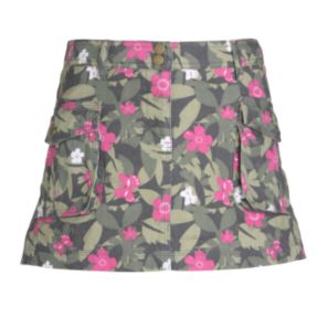 Peter Storm Girls Camo Leaf Skirt