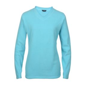Women's Micro V-Neck Sweater