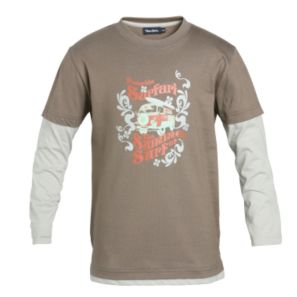 Boy's Retro Camper Long Sleeved T-Shirt