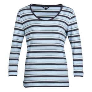 Women's Candy Stripe 3/4 Sleeve T-Shirt