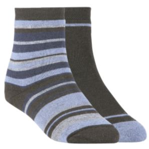 Boy's Two Pair Loop Pile Socks