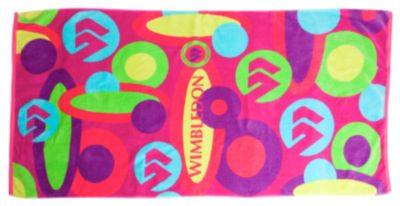 Wimbledon Candy Beach Towel - Purple