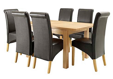 Abingdon GREAT DEAL Small ext table and 6 chairs unassembled offer