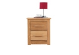 Allegro Small 2 drawer bedside
