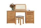 Allegro Double pedestal dressing table only