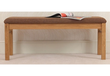 allegro Fully upholstered bedroom bench