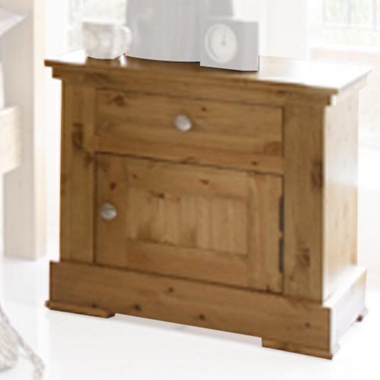 Bedside cabinet with door