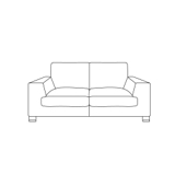 Amix 2 seater sofa