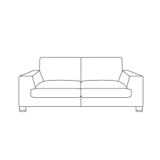 Amix 3 seater sofa