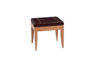 leather and Oak Arundel stool