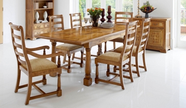 Unbranded Aztec. GREAT DINING DEAL! Extending table and 6 side chairs only