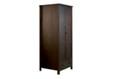 Atlantis Dark 2 door wardrobe