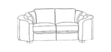 Agua 2 seater sofa