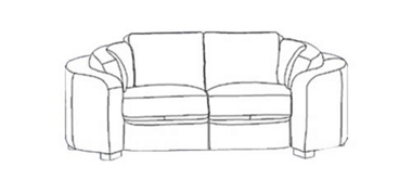 Agua 2 seater sofa