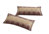Aztec Sofa Bed Pair of bolster cushions