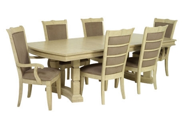 Extending table with 4 side chairs only
