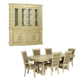 Brunswick Extending table, 4 side chairs with a display unit