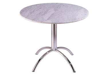 Large circular dining table