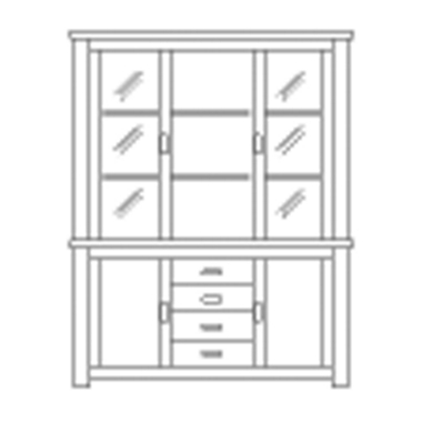 Brompton Buffet hutch