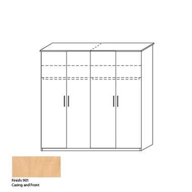 Unbranded Broadway. 4 door wardrobe 7402