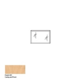 Broadway. Retangular wall mirror 7434