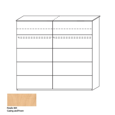 Broadway. Large sliding door wardrobe 7485