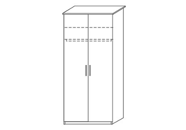 Unbranded Broadway. 2 door wardrobe