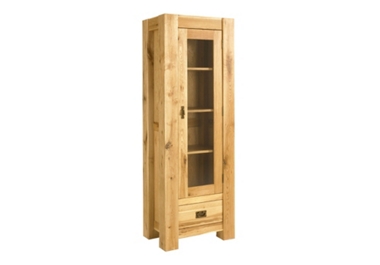 Unbranded Bask 1 door display cabinet