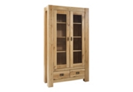 2 door display cabinet
