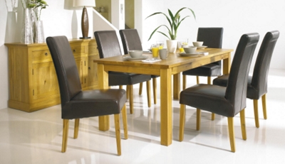 Bedford Oak Dining Table & Chairs