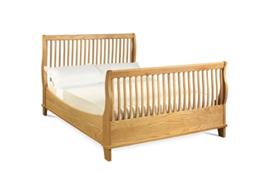 cambridge Light 4` (double) sleigh bedstead