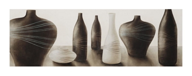 Unbranded Pictures Cappucino Vase