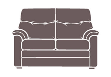 Knoll Columbine 2 seater sofa (G)