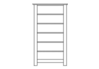 Unbranded Chablis Bookcase