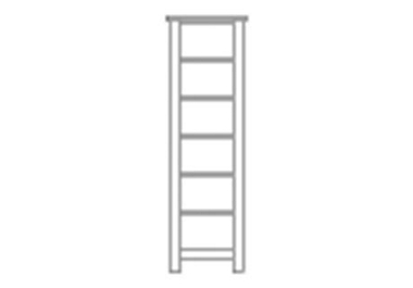 Unbranded Chablis Corner bookcase