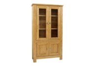 Glass display cabinet