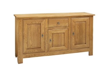Chablis 3 door/1 drawer sideboard