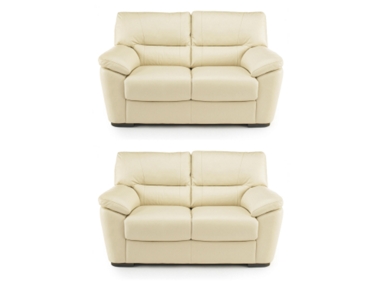 Unbranded Claire Pair (2) of 2 seater sofas offer
