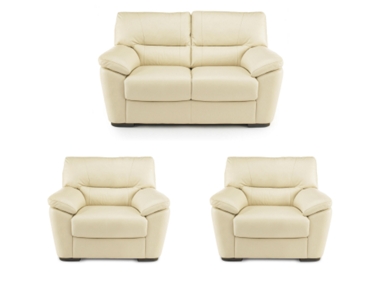 Unbranded Claire 2 seater sofa with 2 chairs offer