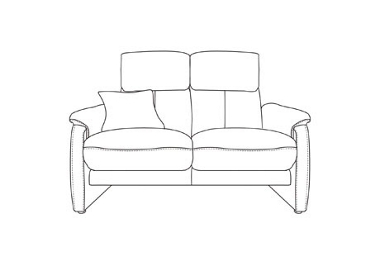 . 2 seater sofa