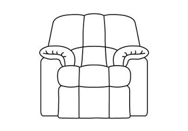 Unbranded G Plan Chloe (Fabric) Chair (C)