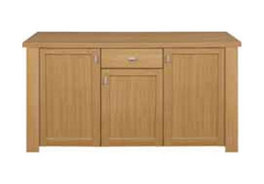 Unbranded Como. 3 door/1 drawer sideboard