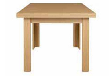 Como. Flip top extending dining table