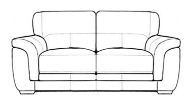 Colorado 2 seater sofa