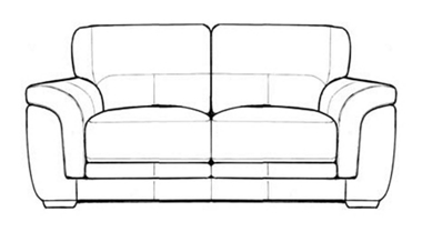 Colorado 2 seater sofa