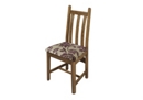 Slatted back chair