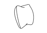 Como Single pillow cushion