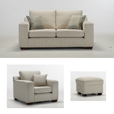 GREAT SOFA DEAL! 2 seater sofa, chair and footstool offer