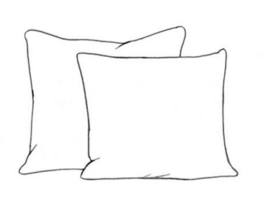 capri Pair (2) scatter cushion