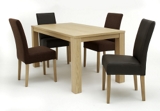 Deco Dining table and 4 fabric chairs